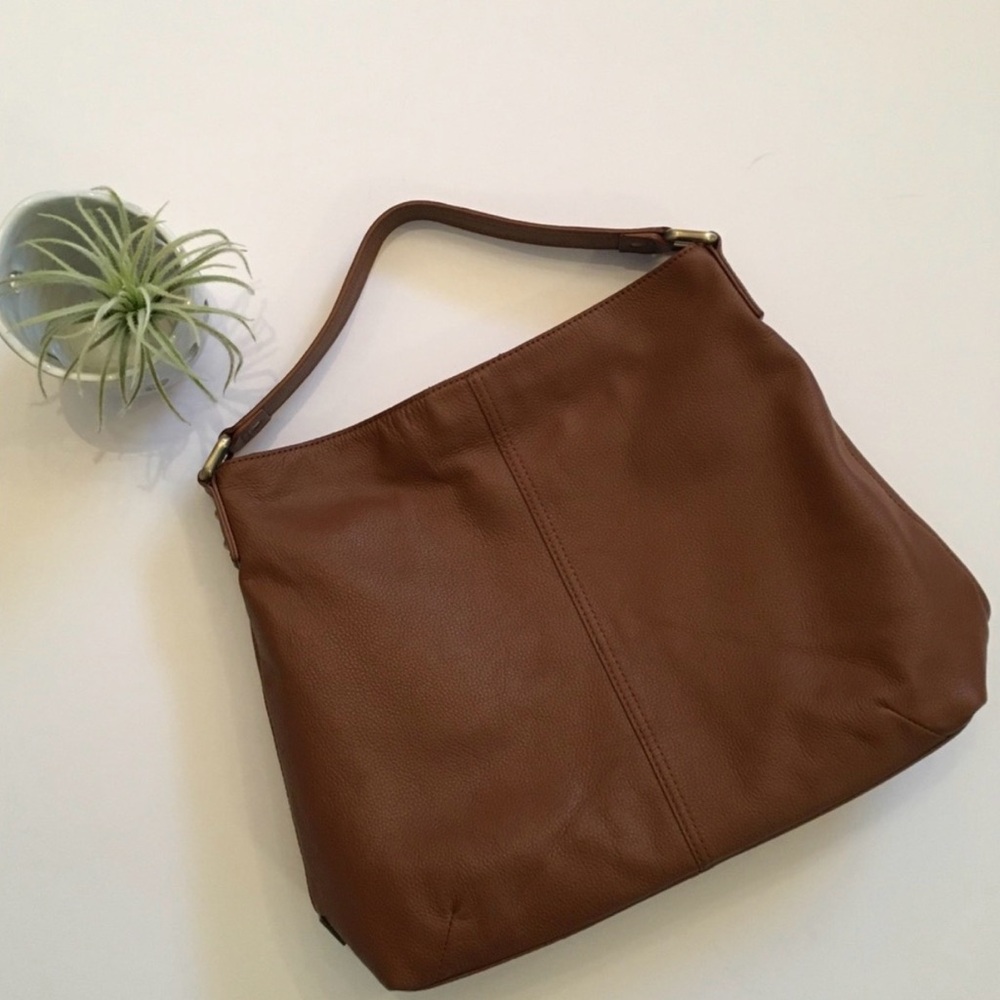 Kooba Hobo Bag Brown Learher